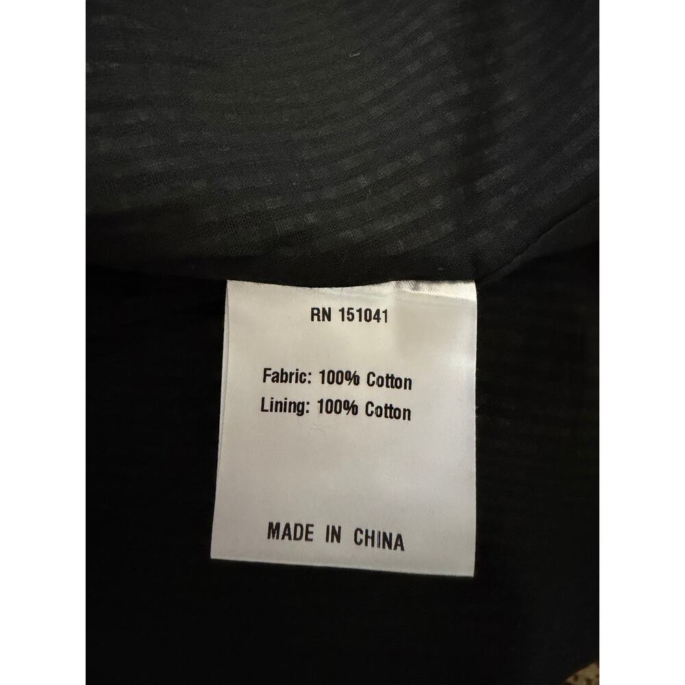 $160 New O.P.T Babette dress plaid black & white size 4 - Picture 10 of 10